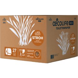 Toilettenpapier oecolife STROH, fripa