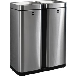 Abfalleimer "the twin bin" 2x 30 l, helit