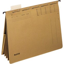 Mehrfach-Hängehefter ALPHA®, für Format A4, naturbraun