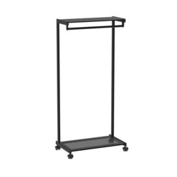 Reihengarderobe MAULbolero, 166.3cm hoch, Tiefe 46.5cm, Ablage Ja, schwarz