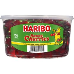 Happy Cherries, Verpackung Dose, Inhalt 1200g