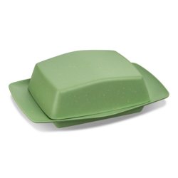 Butterdose RIO, 175mm breit, Tiefe 121mm, 58mm hoch, leaf green