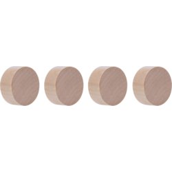 Design-Magnet Wood, Circle, magnetoplan®