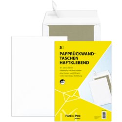 Versandtasche mit Papprückwand, Kleinpackung, mayer network