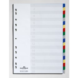 Blanko-Register, Kunststoff, DURABLE