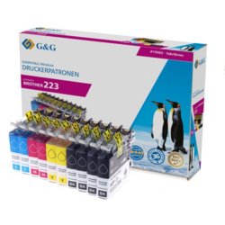 Inkjetpatrone kompatibel zu Brother LC-223, G&G