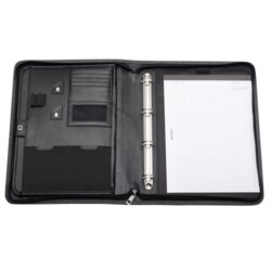 Orgamappe A4 LAZIO, 285mm breit, Tiefe 360mm, 50mm hoch, 25mm ø, grau