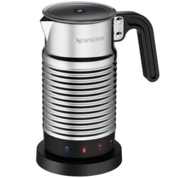 Milchaufschäumer Aeroccino 4, 210mm hoch, schwarz/silber