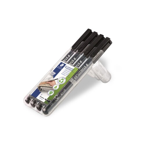 STAEDTLER® Folienstift Lumocolor® permanent 318 nicht lichtbeständig 4 St./Pack.