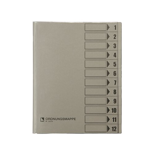 Bene Ordnungsmappe 250 g/m² 12 Fächer