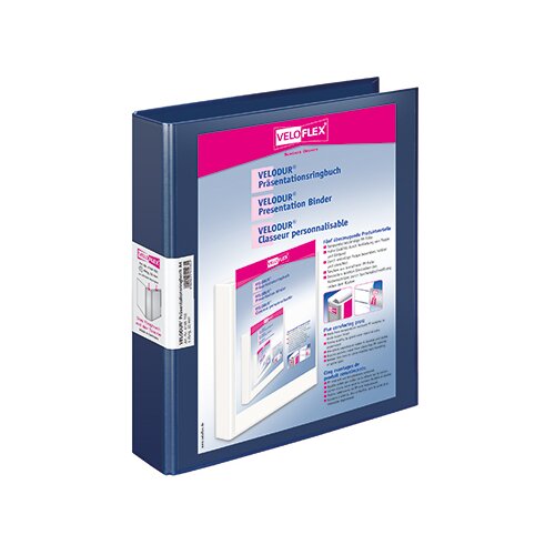 Veloflex Präsentationsringbuch VELODUR® 46 mm DIN A4 4 Ringe, D-Mechanik