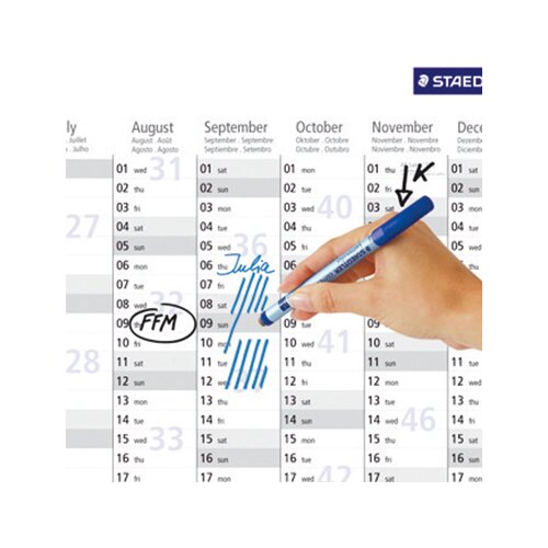 STAEDTLER® Folienstift Lumocolor® correctable 305 4 St./Pack.