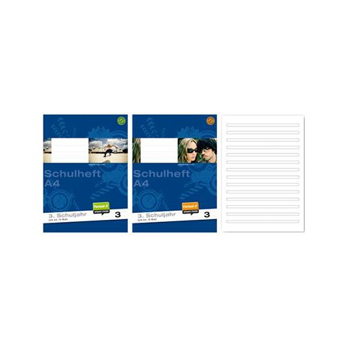 Staufen Notenheft Style DIN A4 liniert Lineatur 3