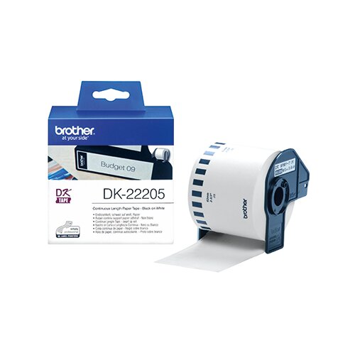 Brother Endlosetikett DK-22205 62 mm x 30,5 m (B x L)