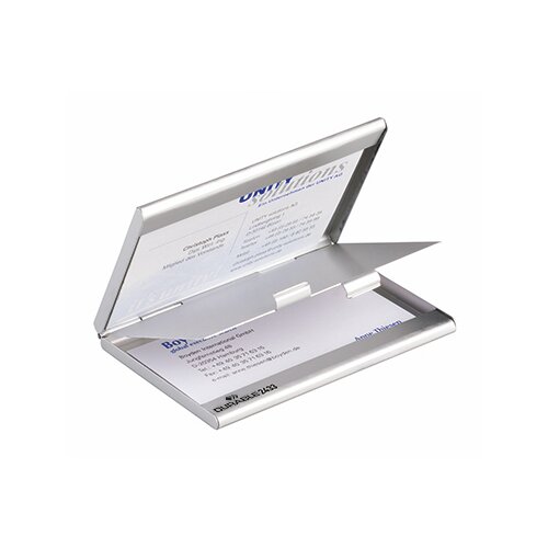 DURABLE Visitenkartenspender Business Card Box Duo