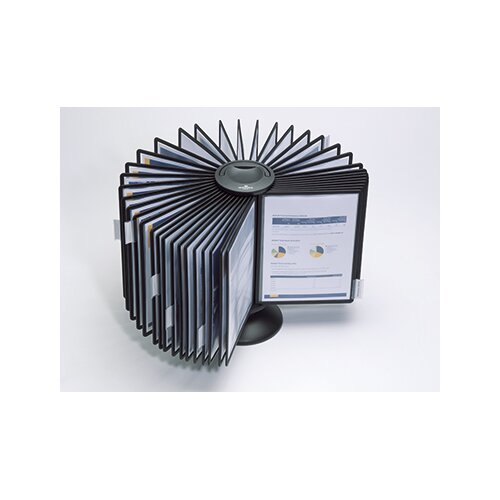 DURABLE Sichttafelständer SHERPA® CAROUSEL 40