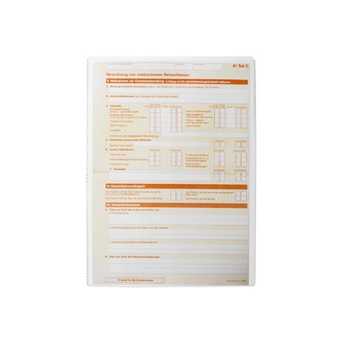DURABLE Ausweishülle 148 x 210 mm (B x H) oben offen