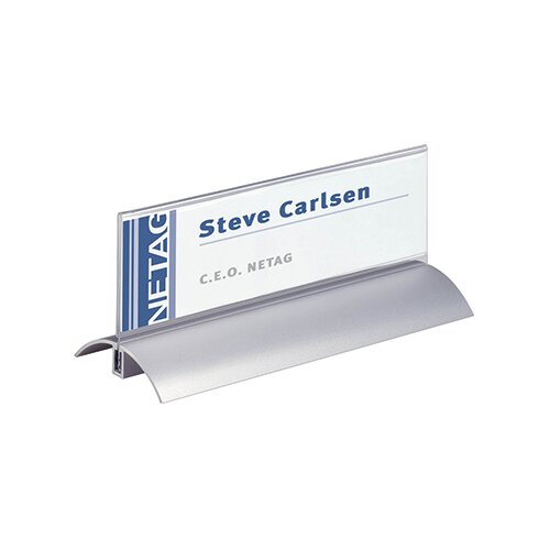 DURABLE Tischnamensschild DESK PRESENTER DE LUXE 2 St./Pack.