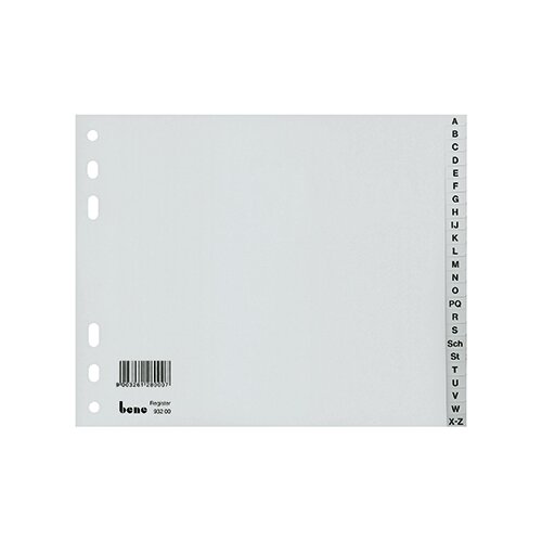 Bene A-Z Register