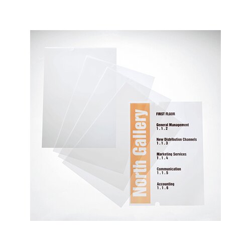 DURABLE Ersatzfolie CRYSTAL SIGN® DIN A4