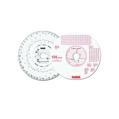 HAUG Diagrammscheibe Automatik Geräte, Standard Geräte