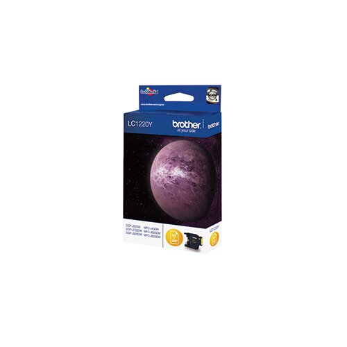 Brother Tintenpatrone LC-1220Y gelb