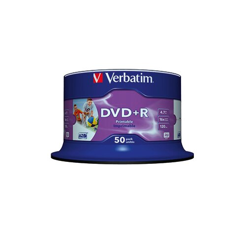Verbatim DVD+R Spindel 50 St./Pack.