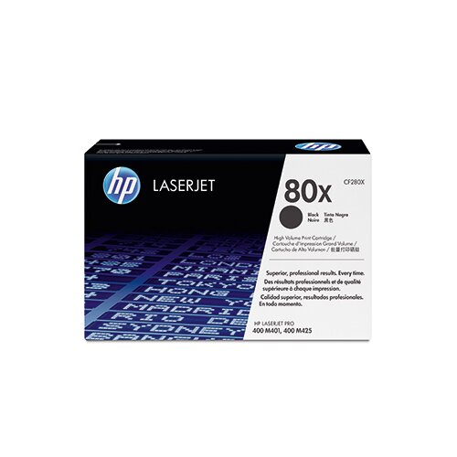 HP Toner 80X schwarz