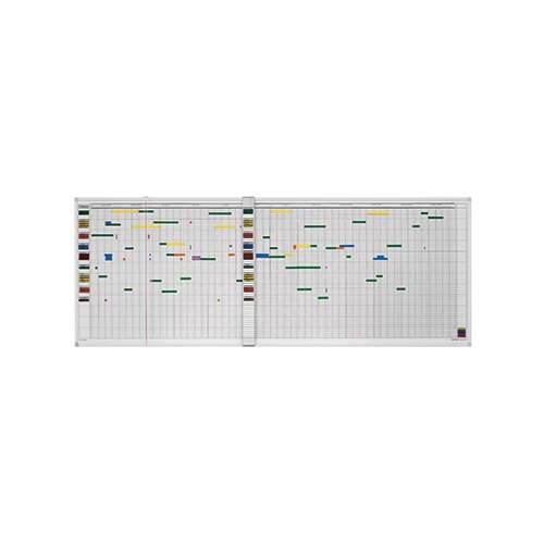 magnetoplan® Urlaubsübersicht undatiert 200 x 75 cm (B x H)