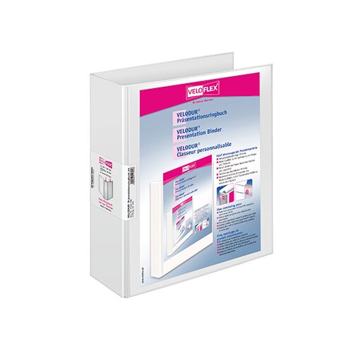 Veloflex Präsentationsringbuch VELODUR® 70 mm DIN A4 2 Ringe, D-Mechanik
