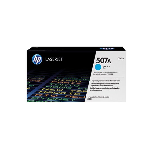 HP Toner 507A cyan
