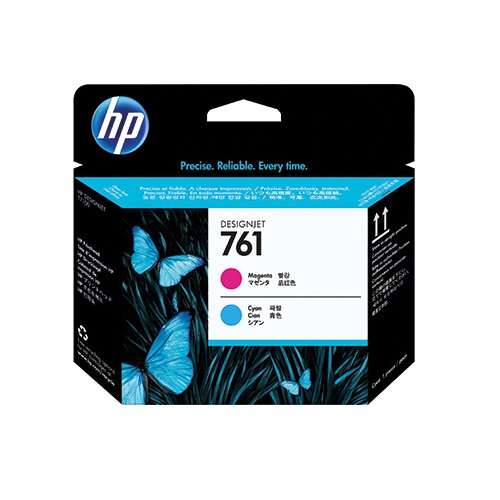 HP Druckkopf 761 cyan/magenta