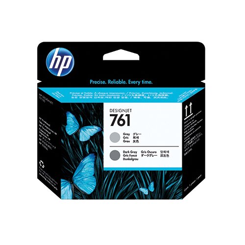 HP Druckkopf 761 grau/dunkelgrau