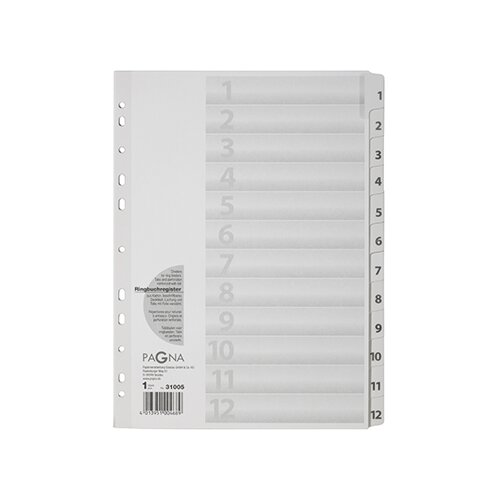 PAGNA Zahlenregister