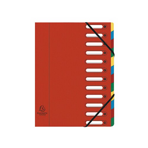Exacompta Ordnungsmappe Harmonika® 12 Fächer