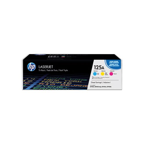 HP Toner 125A cyan, magenta, gelb 3 St./Pack.