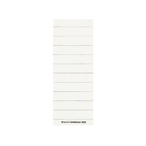 Leitz Beschriftungsschild ALPHA® 3 Druckzeilen