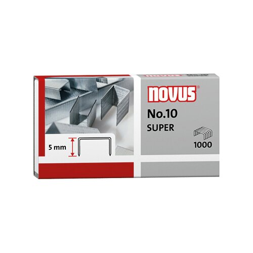 NOVUS Heftklammer No. 10 SUPER