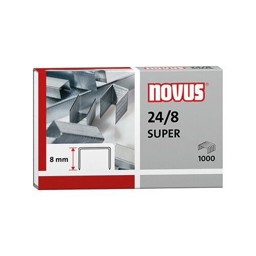 NOVUS Heftklammer 24/8 SUPER