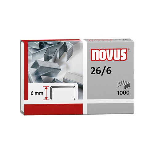NOVUS Heftklammer 26/6