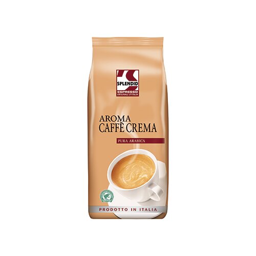 SPLENDID Kaffee 100 % Arabica, Aroma Caffè Crema