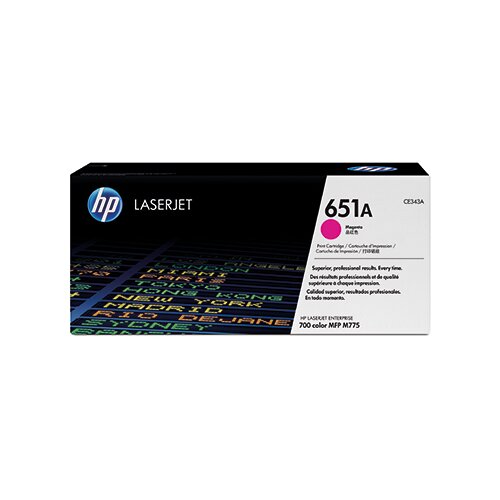 HP Toner 651A magenta