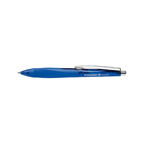 Schneider Kugelschreiber Haptify blau