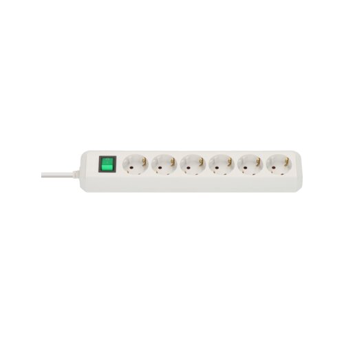brennenstuhl® Steckdosenleiste Eco-Line weiß