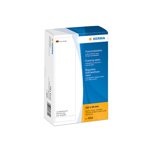 HERMA Frankieretikett 163 x 44 mm (B x H)