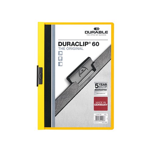 DURABLE Klemmmappe DURACLIP® 60 DIN A4