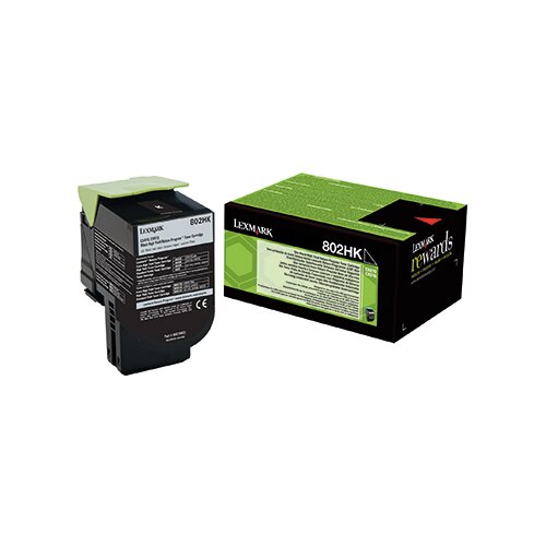Lexmark Toner 802HK schwarz