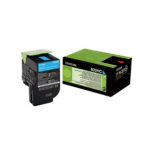 Lexmark Toner 802HC cyan