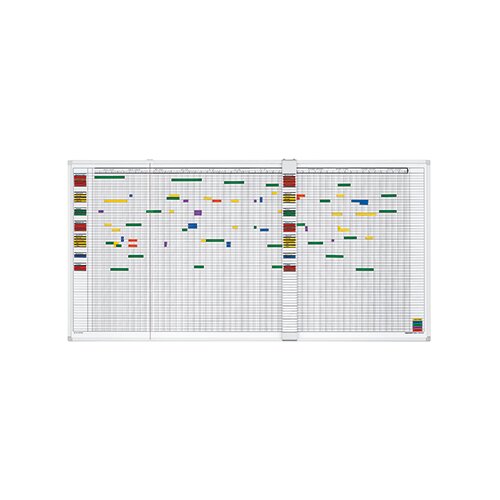 magnetoplan® Teamplaner undatiert 150 x 45 cm (B x H)
