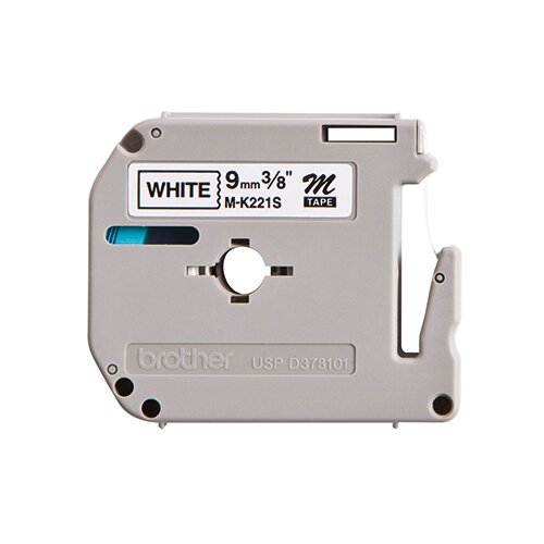 Brother Schriftbandkassette P-touch M-K221S